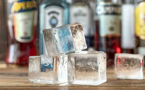 Crystal clear ice cubes 24215807 Stock Photo at Vecteezy