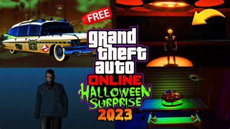 GTA ONLINE HALLOWEEN SURPRISE DLC 2023! NEW SECRET UFO LAB! FACEPAINS & MORE! (GTA 5 HALLOWWEN ...