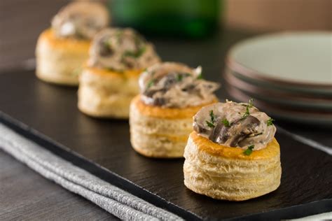 Creamy Mushroom Vol-au-vents