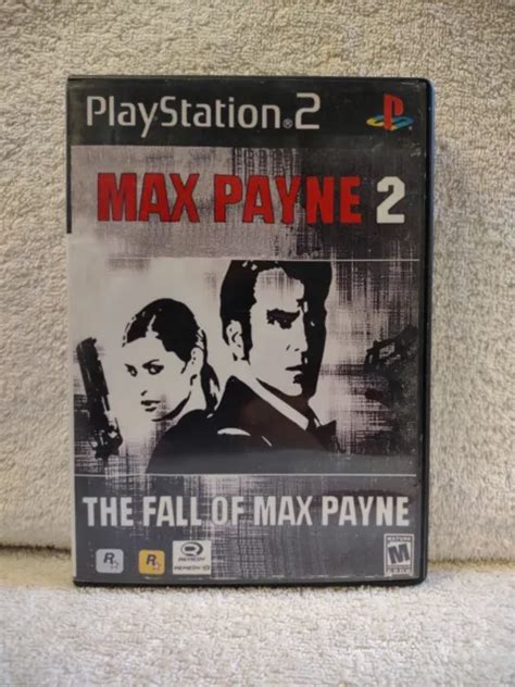 MAX PAYNE 2: The Fall of Max Payne - (PS2, 2003) Good Cond* no manual ...