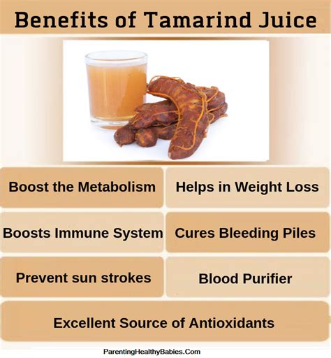 benefits of tamarind juice