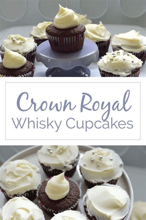 crown royal whisky cupcakes (aka boozy cupcakes) {recipe} - kitchen frolic | Recipe | Boozy ...