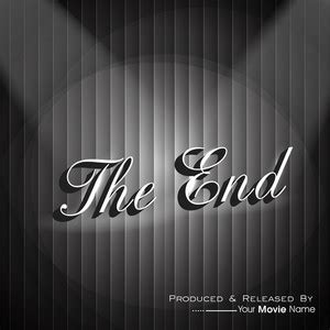 The End. Movie Ending Screen. Royalty-Free Stock Image - Storyblocks