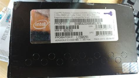 PROCESOR INTEL CORE 2 Extreme