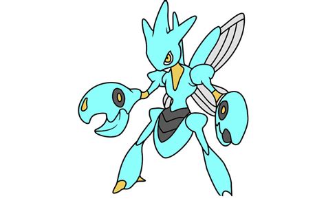 Shiny Scizor Recolour!!! by HVProductions on DeviantArt