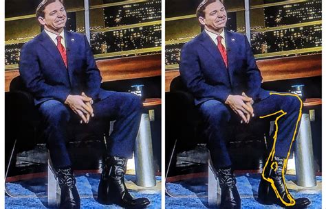 Ron DeSantis High Heels Conspiracy Theory: Video Gallery | Know Your Meme