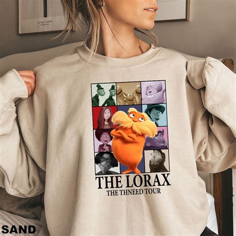 Lorax the Thneed Tour Shirt, Lorax Movie Shirt, Lorax Characters Shirt ...