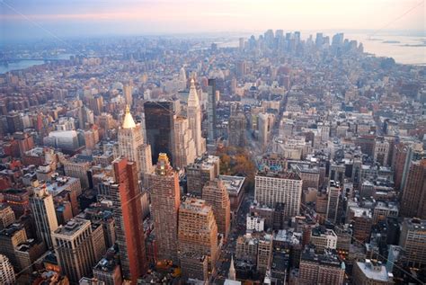 New York City Manhattan skyline aerial view – Songquan Photography