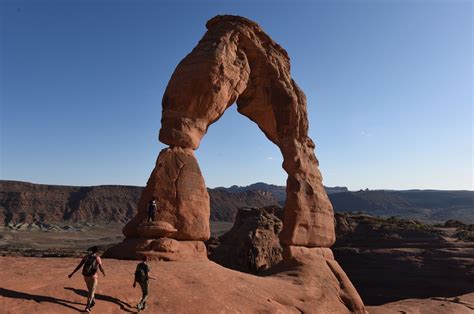 Two hikers die after fall near Delicate Arch in Utah's Arches National Park