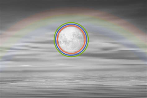 The moon can produce a lunar rainbow known as a “moonbow ...
