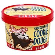 Friendly's Chocolate Chip Cookie Dough Sundae Ice Cream - Shop Ice ...