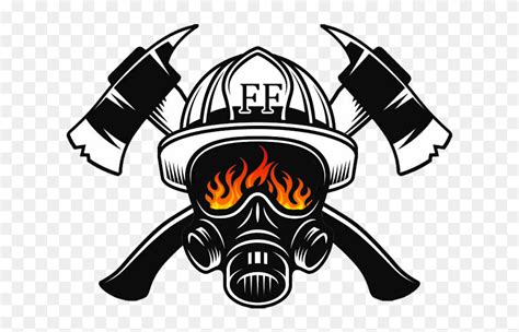 Firefighter"s Helmet Firefighting Fire Department - Fire Fighter Logo ...