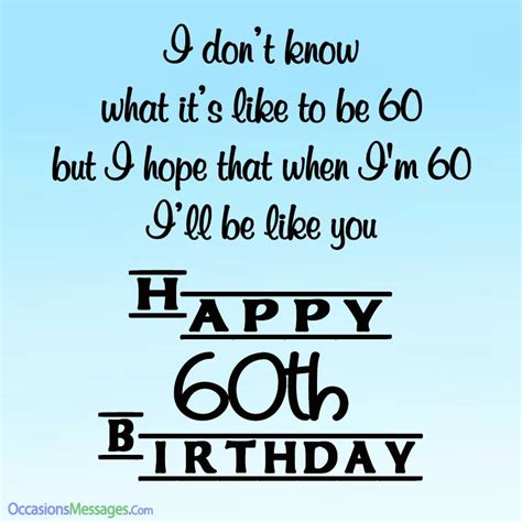 Happy 60th Birthday Wishes - Messages for 60-Year-Olds