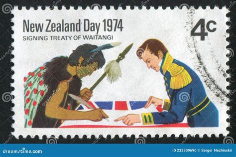 Signing Treaty of Waitangi editorial image. Image of costume - 233309690