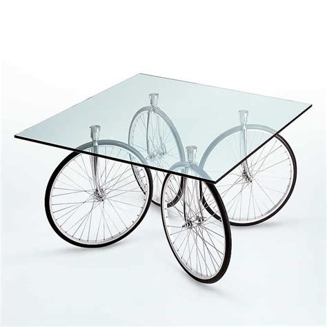 TOUR: table on bicycle wheels by Gae Aulenti | Please subscribe to my ...