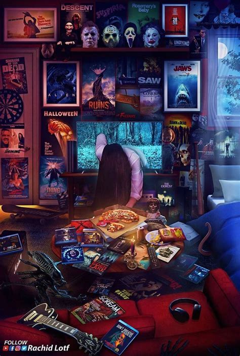 30 Pictures That Only Older People Will Find Nostalgic By Rachid Lotf | Horror art, Horror room ...