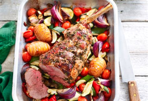 ROAST LAMB WITH VEGETABLES - Real Recipes from Mums