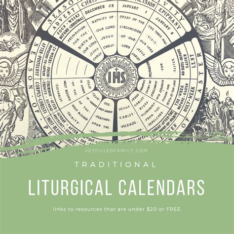 2025 Liturgical Year Calendar - Shena Doralynn