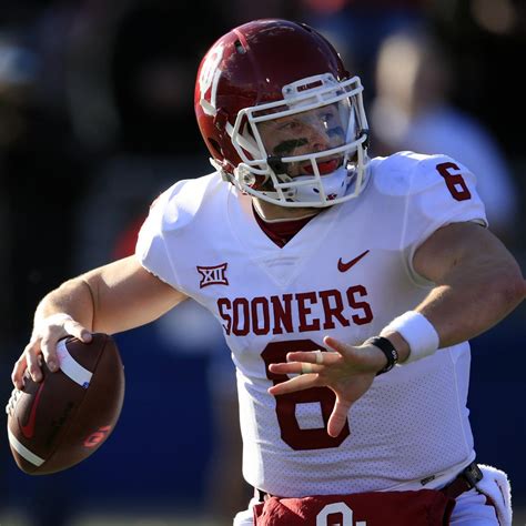 Baker Mayfield Sets Big 12 Record for Most Consecutive Games with TD ...