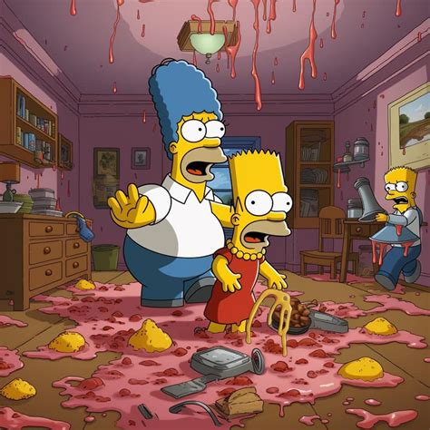 Cursed Simpsons Ai