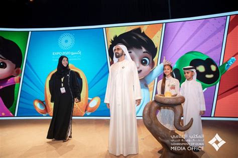 Expo 2020 Dubai’s mascots were unveiled in the presence of Sheikh Mohammed bin Rashid Al Maktoum ...