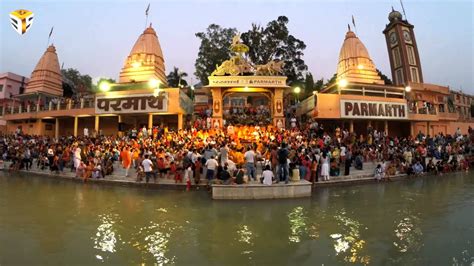 Parmarth Niketan Ashram (Ganga Aarti Time Lapse). Rishikesh, Uttarakhand by Three P's (1080P HD ...