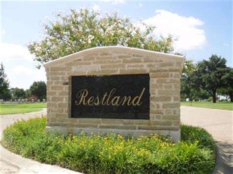 Restland Cemetery, Dallas, Texas - Worldwide Cemeteries on Waymarking.com