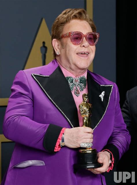 Photo: Elton John wins an Oscar at the 92nd annual Academy Awards in ...