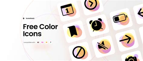 Free Color Icons | Figma