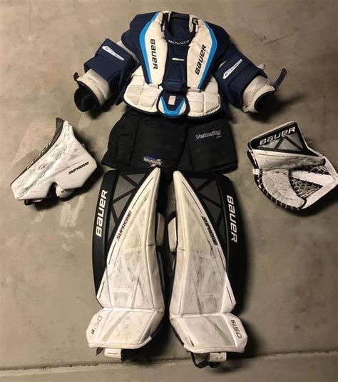 Bauer /Vaughn Goalie Equipment (Full Set) INT/SR | SOLD | Hockey Goalie ...