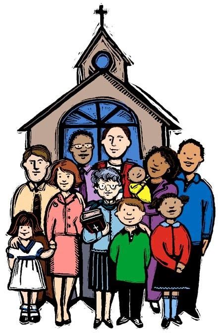 going to church black and white clipart - Clip Art Library