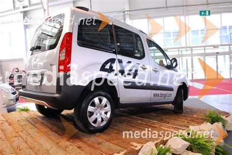 Mediaspeed - Novi Peugeot Partner 4x4, slovenska predstavitev