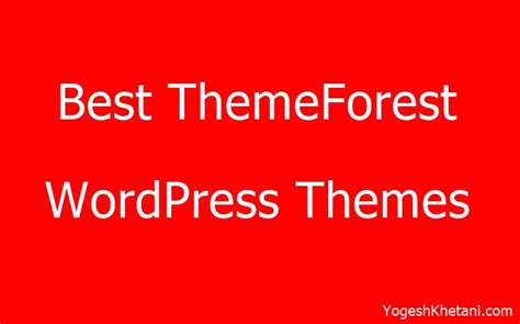 11 Top Best Themeforest WordPress Themes 2024 List - Best Selling