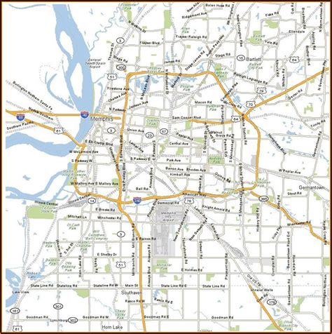 Map Of Memphis Tennessee Hotels - map : Resume Examples #dP9lzn6VRD