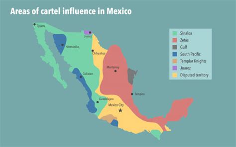 Sinaloa Cartel Map