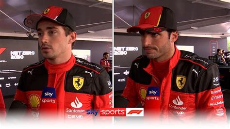 Charles Leclerc: Tricky to get on podium | Carlos Sainz: We are the ...