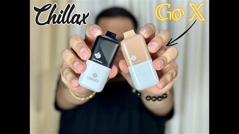 Chillax GO X Disposable pod | 15 new flavors! - YouTube