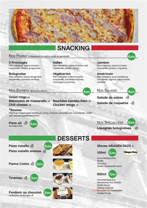 Mia pizza à Saint Nazaire - menu et photos