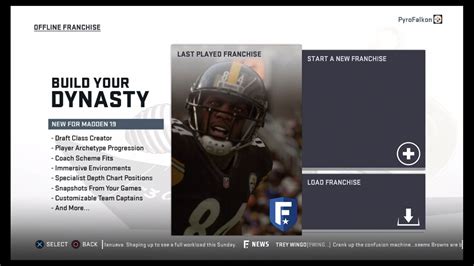 Starting Franchise - Madden NFL 19 Guide - IGN