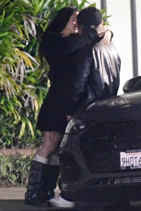 Jeremy Allen White and Rosalía Share Kiss During Night Out in L.A.