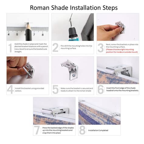 Roman Shade Installation Guide – Art Shades