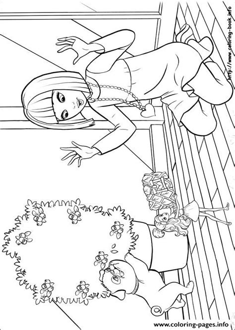 Barbie Thumbelina 17 Coloring page Printable