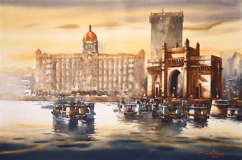 Mumbai Painting | Online art gallery | AnantaMandal.com