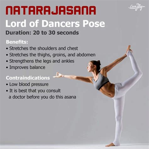 Natarajasana Benefits And Contraindications - yoga for strength and ...