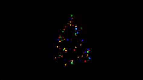 Christmas Tree Minimalism Dark 4k Wallpaper,HD Celebrations Wallpapers ...