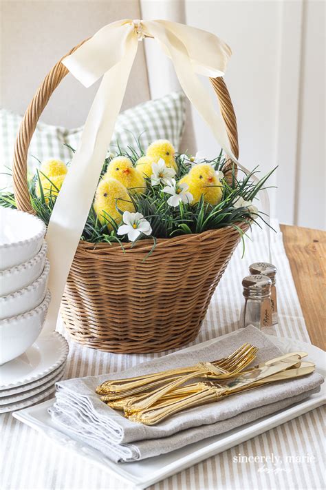 Easter-Basket-Centerpiece-Two-Ways-1-4 - Sincerely, Marie Designs