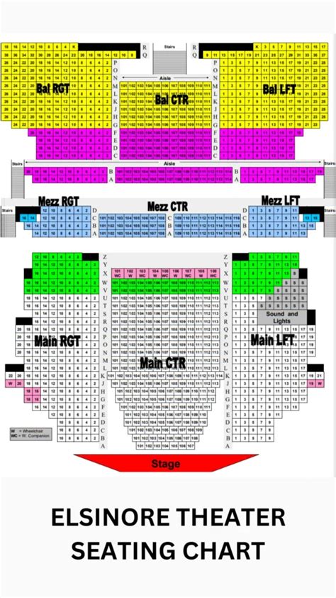 Elsinore Theater Seating Chart - How to Get The Best View?