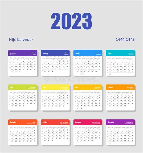 Hijri Gregorian Calendar 2023 – Get Calendar 2023 Update