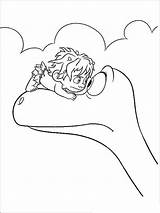 The Good Dinosaur Coloring Pages Download And Print Good Dinosaur  sketch template