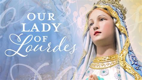 Our Lady of Lourdes Feast Day Mass (Bilingual) - YouTube